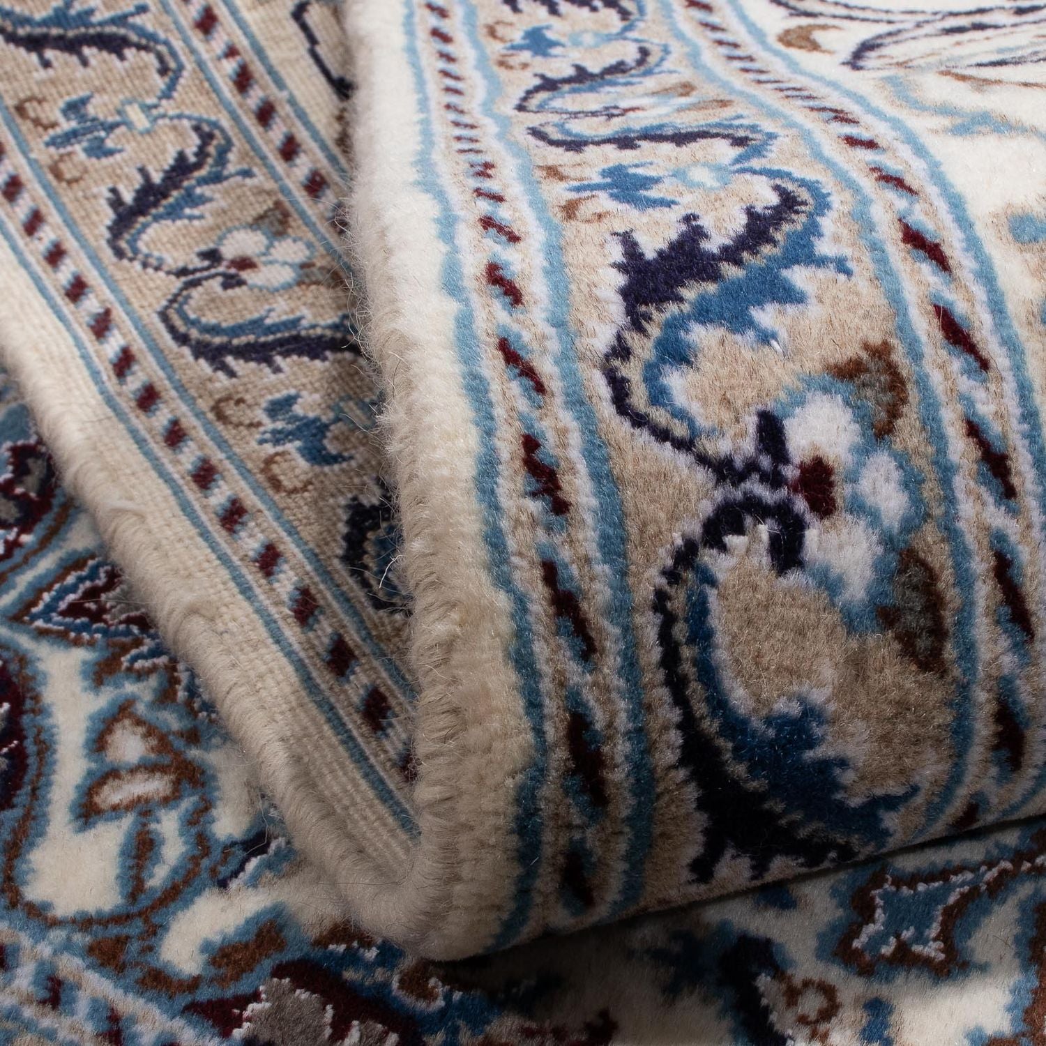 Tappeto Persero - Nain quadrato  - 205 x 193 cm - blu