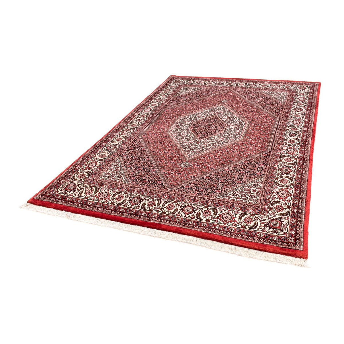 Tappeto Persero - Bidjar - 240 x 168 cm - rosso scuro
