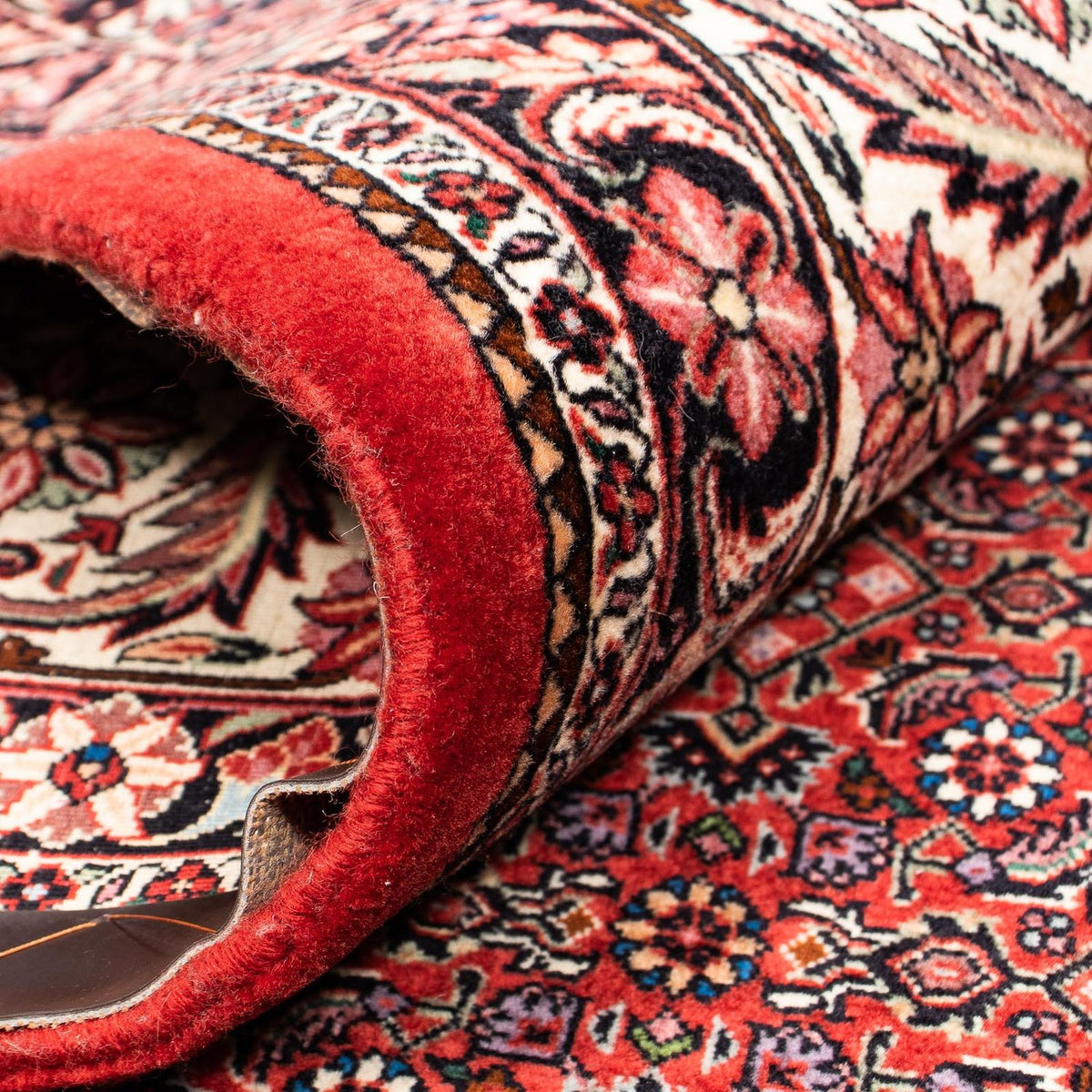 Tappeto Persero - Bidjar - 400 x 308 cm - rosso scuro