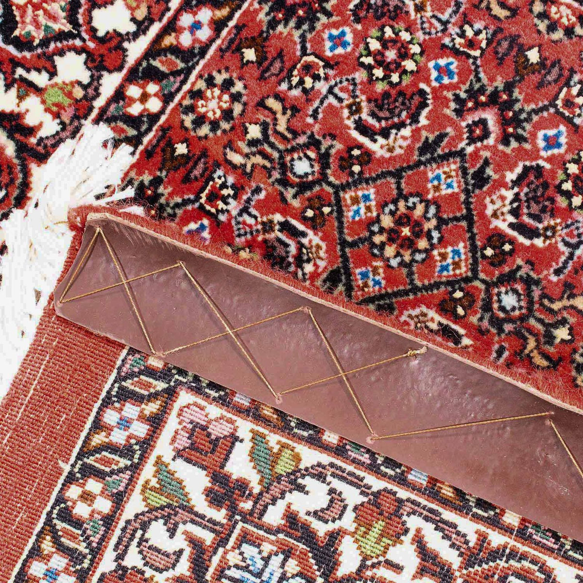 Tappeto Persero - Bidjar quadrato  - 105 x 101 cm - rosso