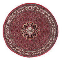 Tappeto Persero - Bidjar rotondo  - 155 x 155 cm - rosso scuro