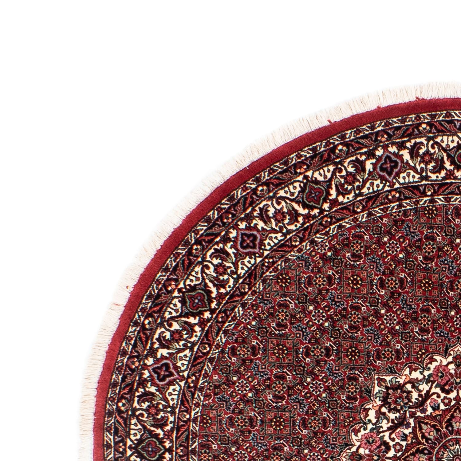 Tappeto Persero - Bidjar rotondo  - 155 x 155 cm - rosso scuro
