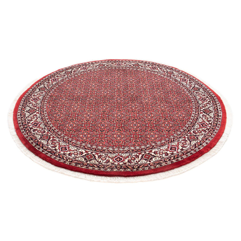Tappeto Persero - Bidjar rotondo  - 150 x 150 cm - rosso scuro
