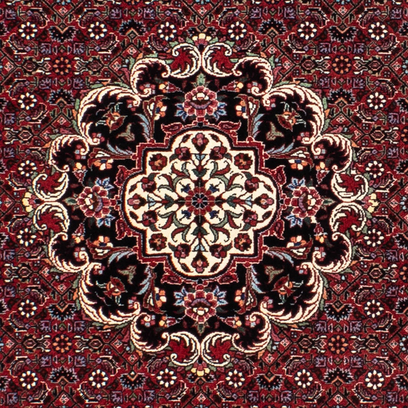Tappeto Persero - Bidjar rotondo  - 150 x 150 cm - rosso scuro