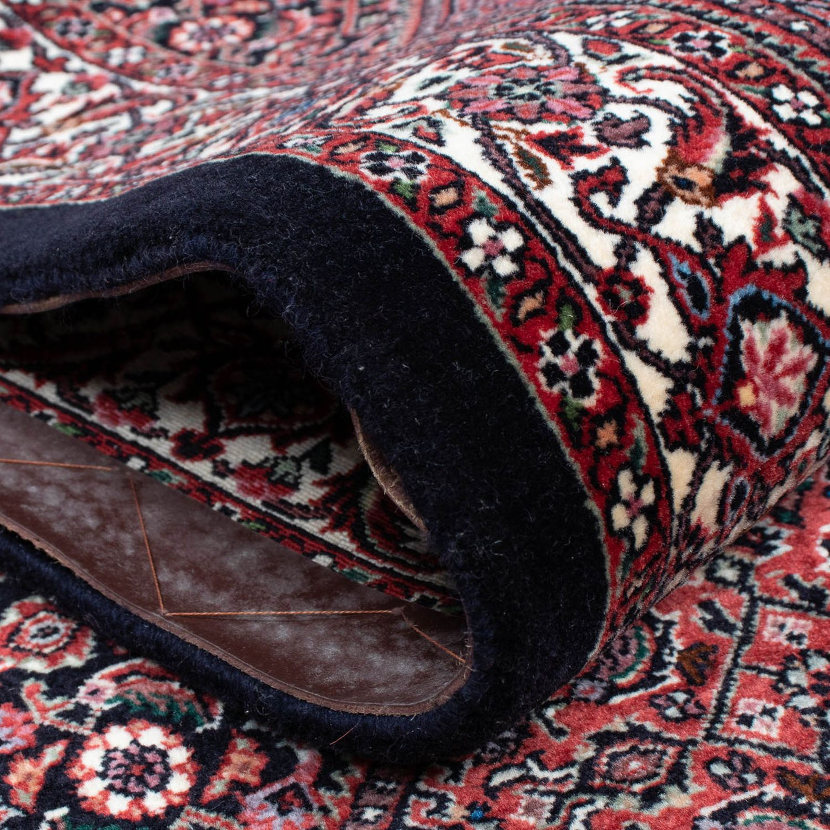 Tappeto corsia Tappeto Persero - Bidjar - 404 x 88 cm - rosso chiaro