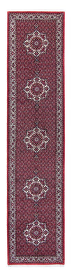 Tappeto corsia Tappeto Persero - Bidjar - 398 x 83 cm - rosso scuro