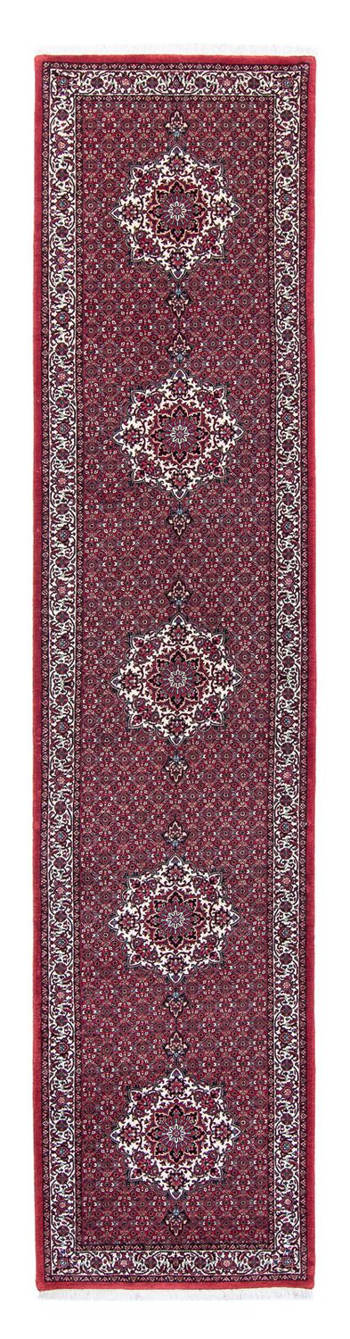 Tappeto corsia Tappeto Persero - Bidjar - 398 x 83 cm - rosso scuro