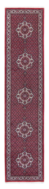 Tappeto corsia Tappeto Persero - Bidjar - 398 x 83 cm - rosso scuro