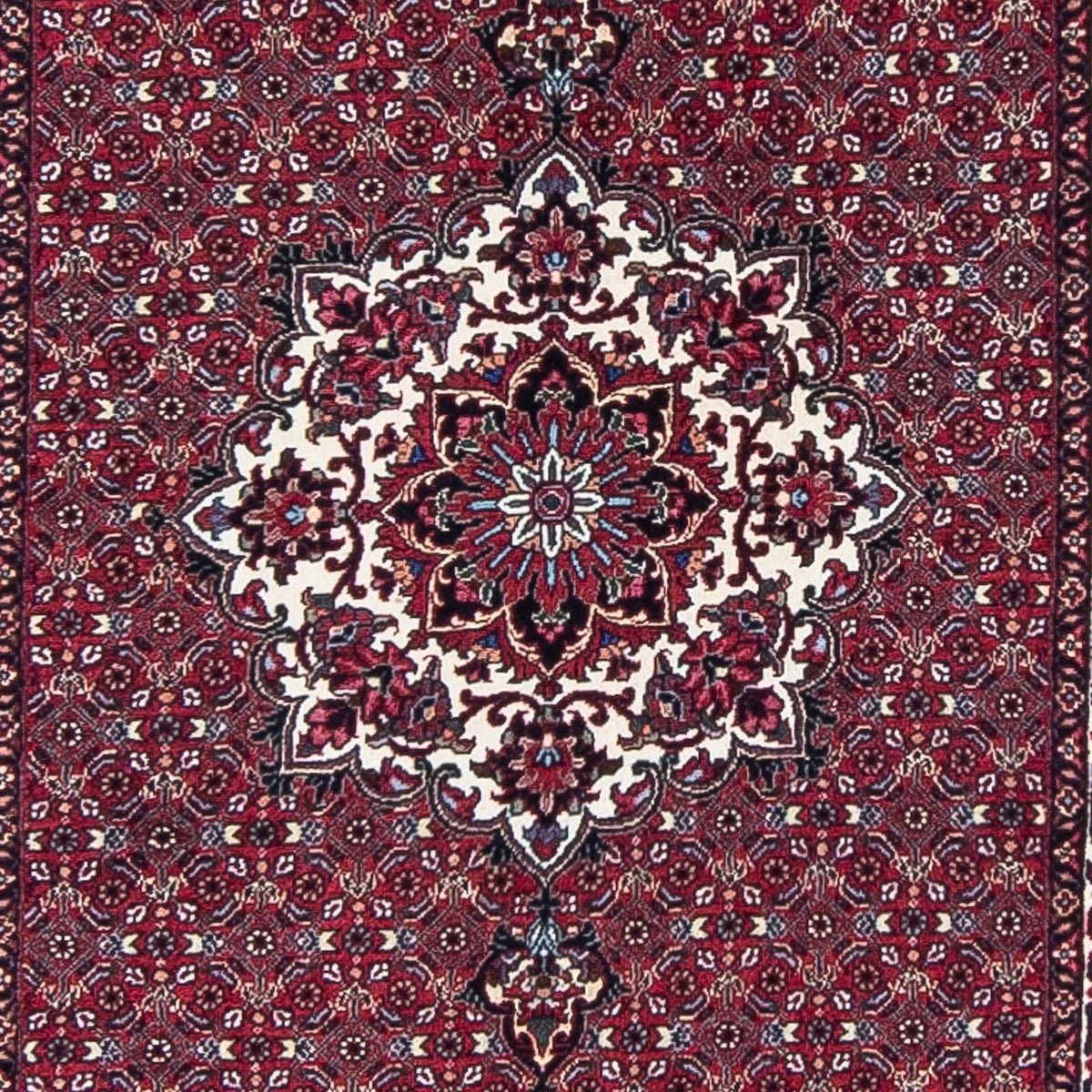 Tappeto corsia Tappeto Persero - Bidjar - 398 x 83 cm - rosso scuro