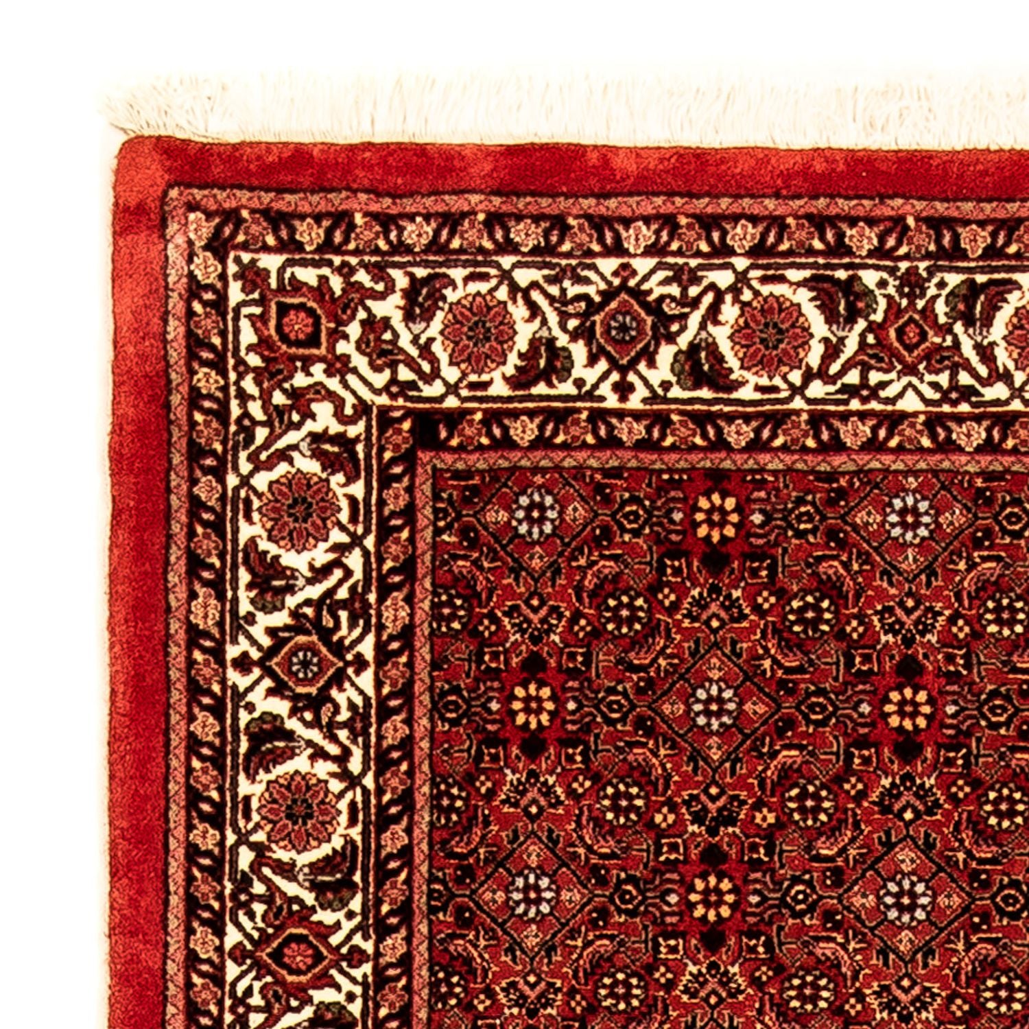 Tappeto corsia Tappeto Persero - Bidjar - 292 x 78 cm - rosso scuro