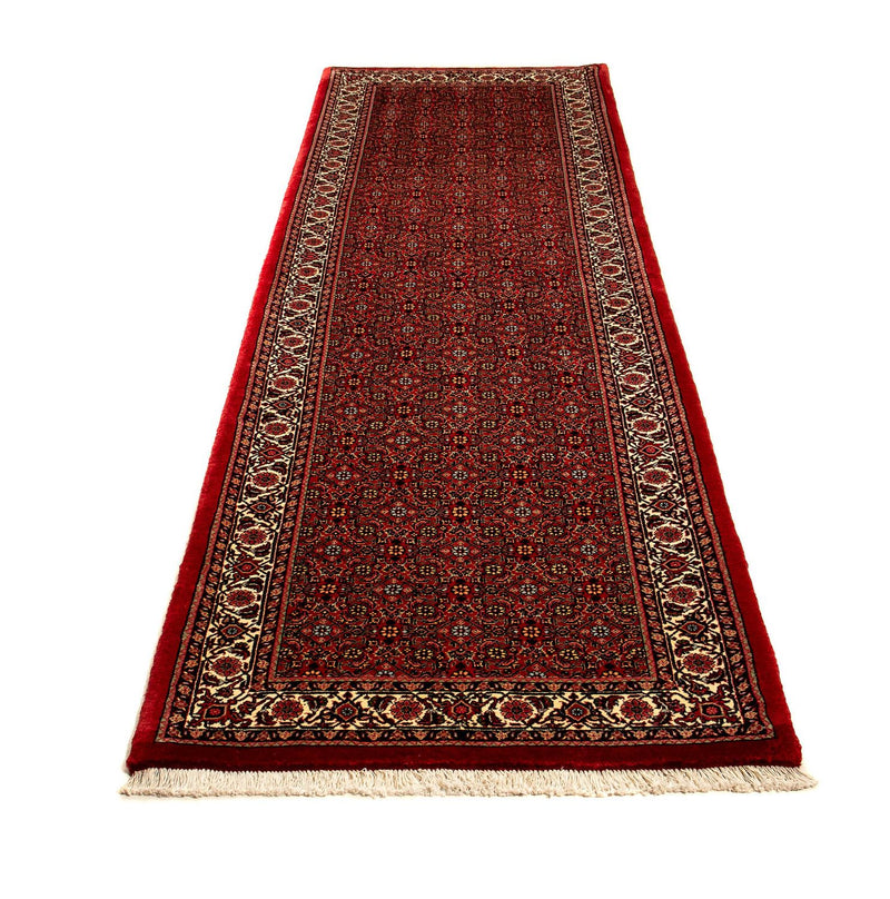Tappeto corsia Tappeto Persero - Bidjar - 292 x 78 cm - rosso scuro