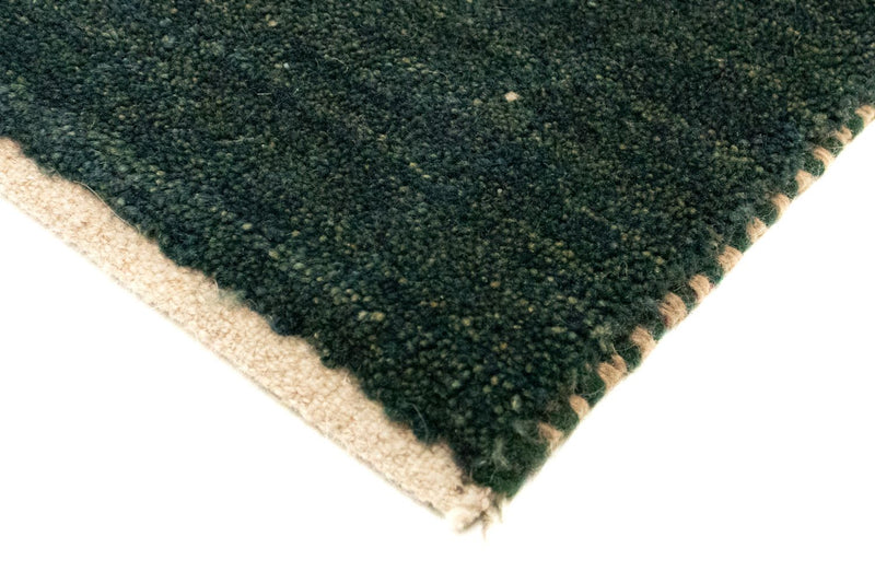 Tappeto Gabbeh - Persero - 91 x 60 cm - verde mare