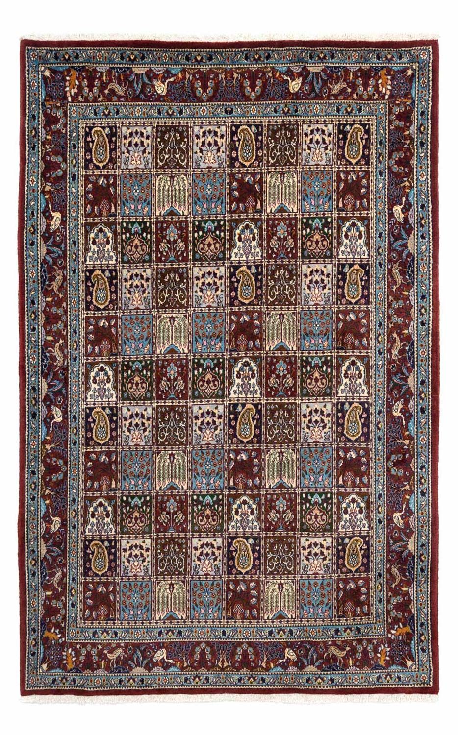 Tappeto Persero - Classico - 242 x 165 cm - rosso scuro