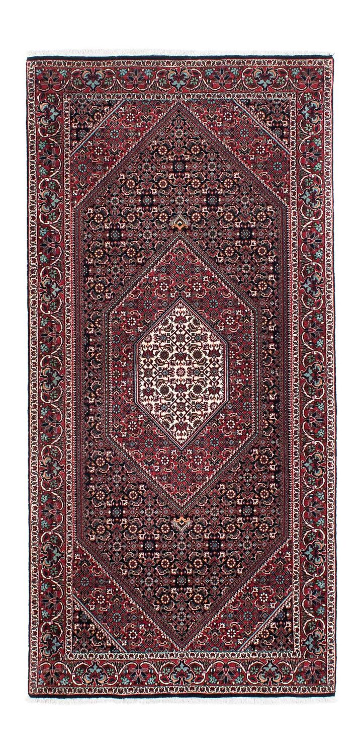 Tappeto corsia Tappeto Persero - Bidjar - 209 x 98 cm - blu scuro