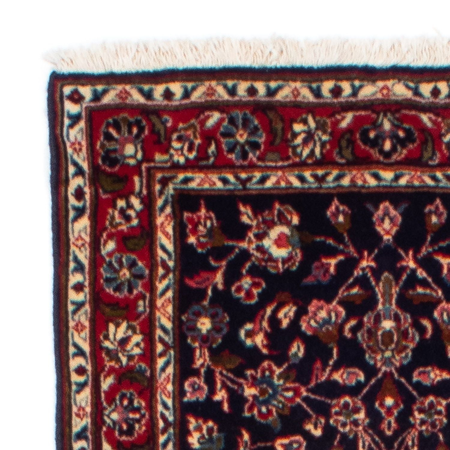 Tappeto corsia Tappeto Persero - Keshan - 266 x 68 cm - blu scuro