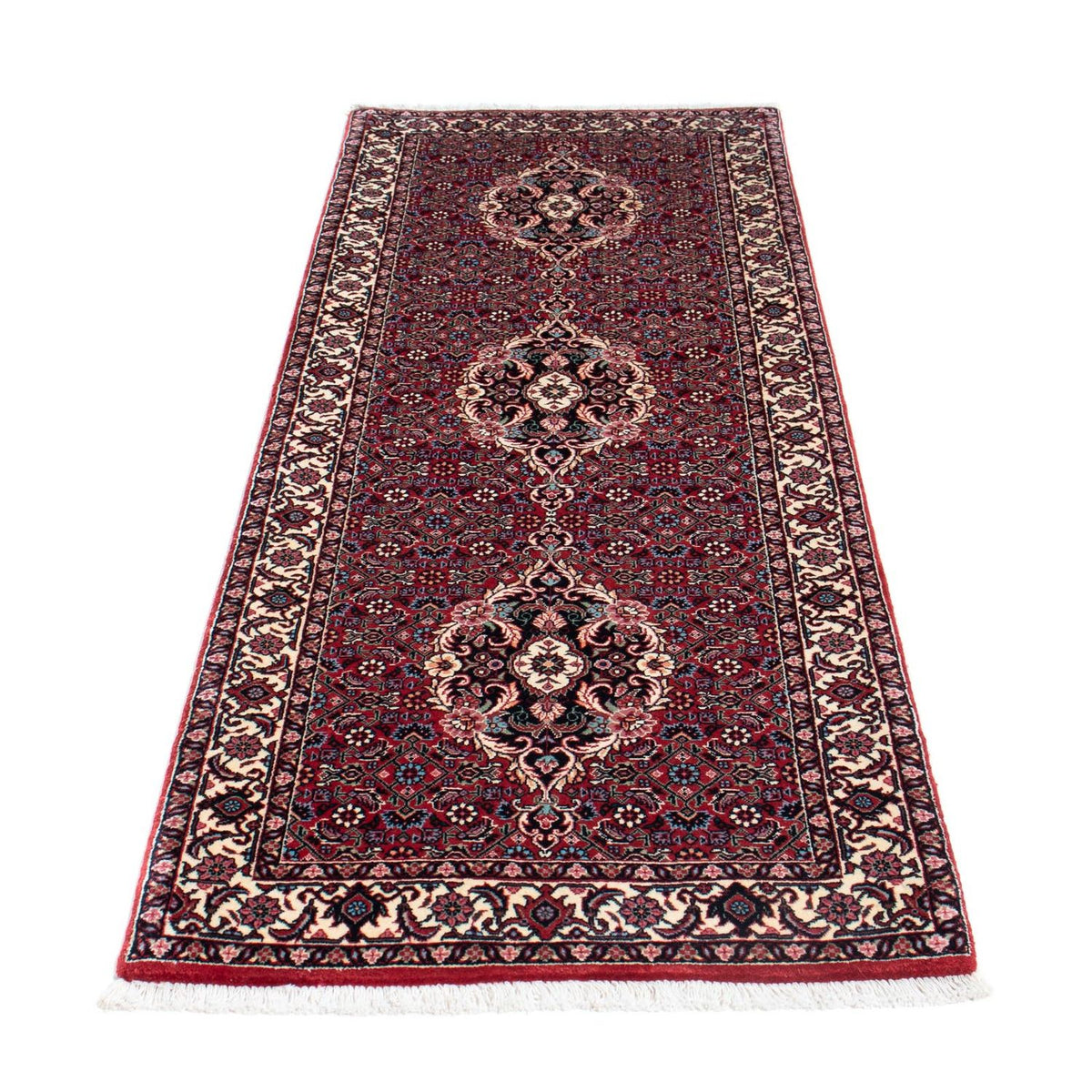 Tappeto corsia Tappeto Persero - Bidjar - 200 x 73 cm - rosso