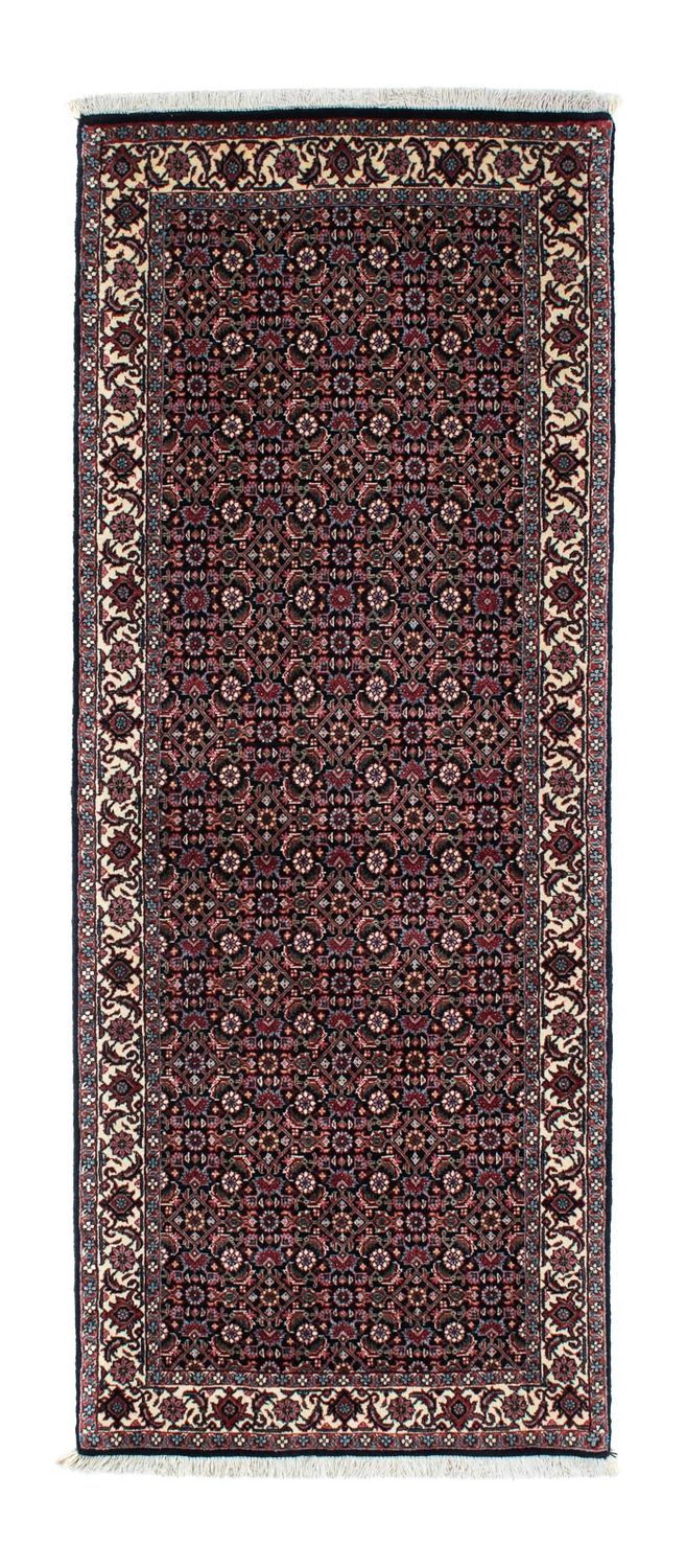 Tappeto corsia Tappeto Persero - Bidjar - 194 x 72 cm - blu scuro