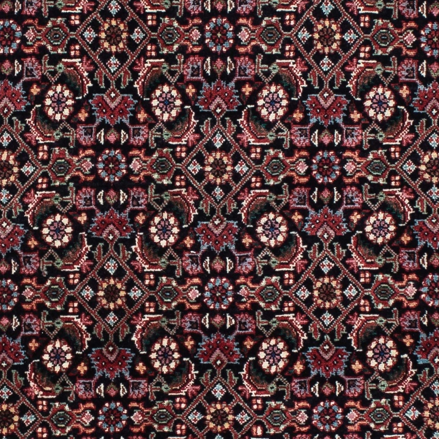 Tappeto corsia Tappeto Persero - Bidjar - 194 x 72 cm - blu scuro