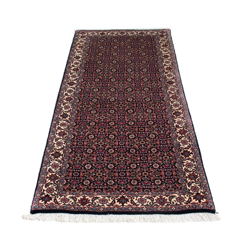Tappeto corsia Tappeto Persero - Bidjar - 194 x 72 cm - blu scuro