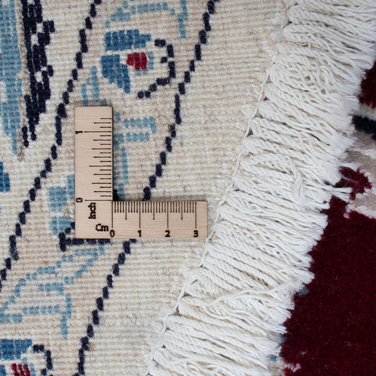 Tappeto Persero - Nain rotondo  - 250 x 250 cm - rosso scuro