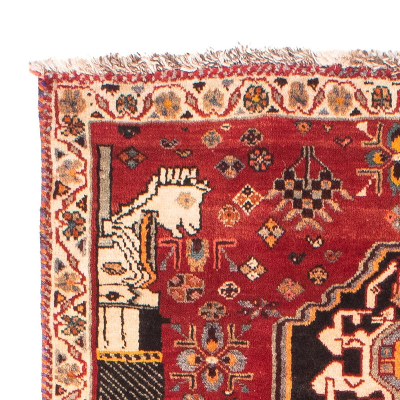 Tappeto Persero - Nomade - 148 x 81 cm - rosso scuro