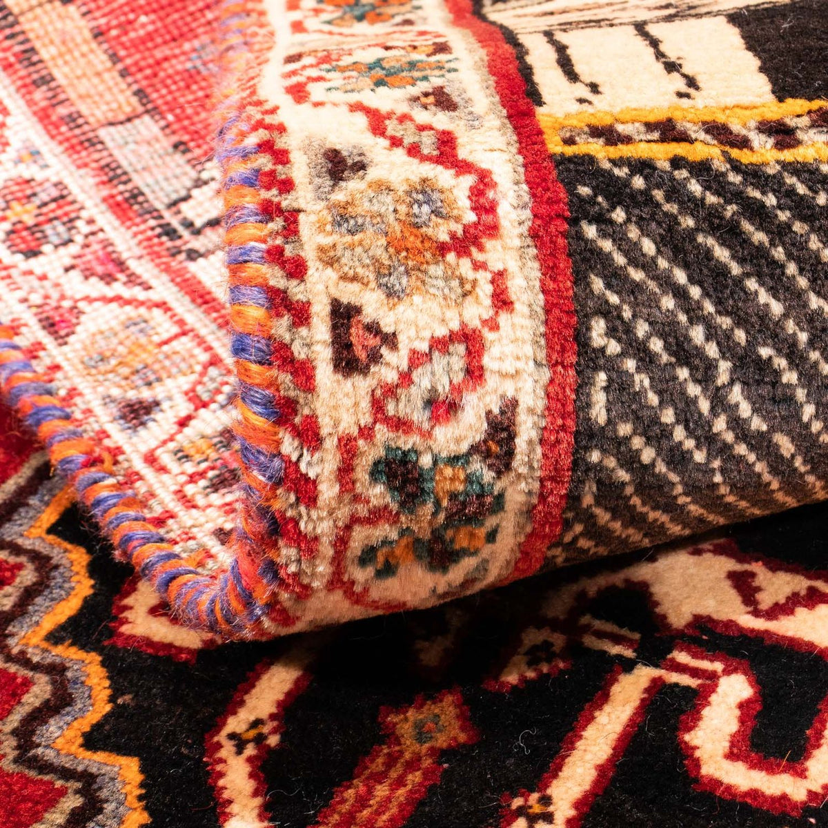 Tappeto Persero - Nomade - 148 x 81 cm - rosso scuro