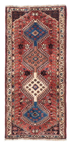 Tappeto Persero - Nomade - 153 x 70 cm - rosso chiaro