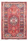 Qashqai Tappeto 110x161cm - Tappeto persiano - Rettangolo / Rosso scuro / 110 x 161 cm Rettangolo