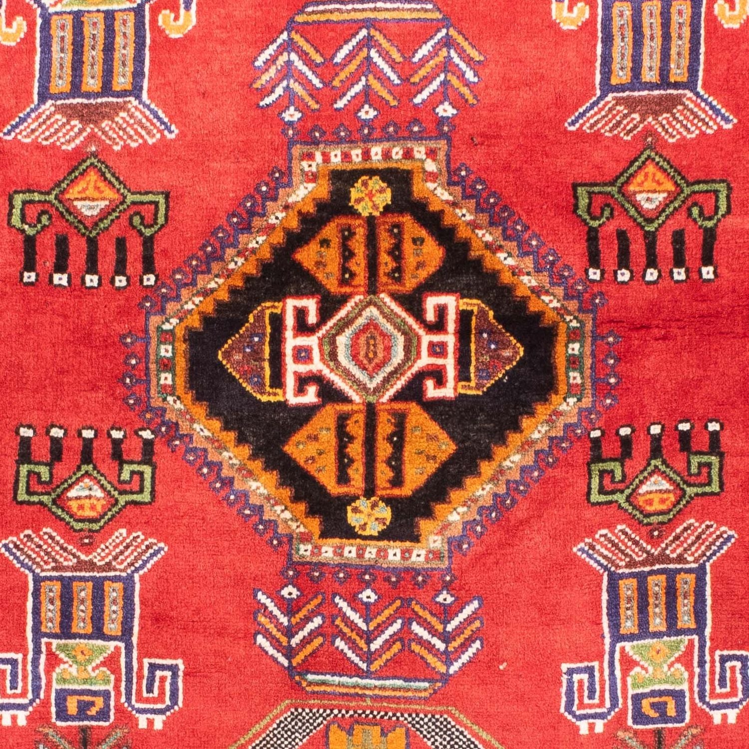 Tappeto Persero - Nomade - 165 x 118 cm - rosso scuro