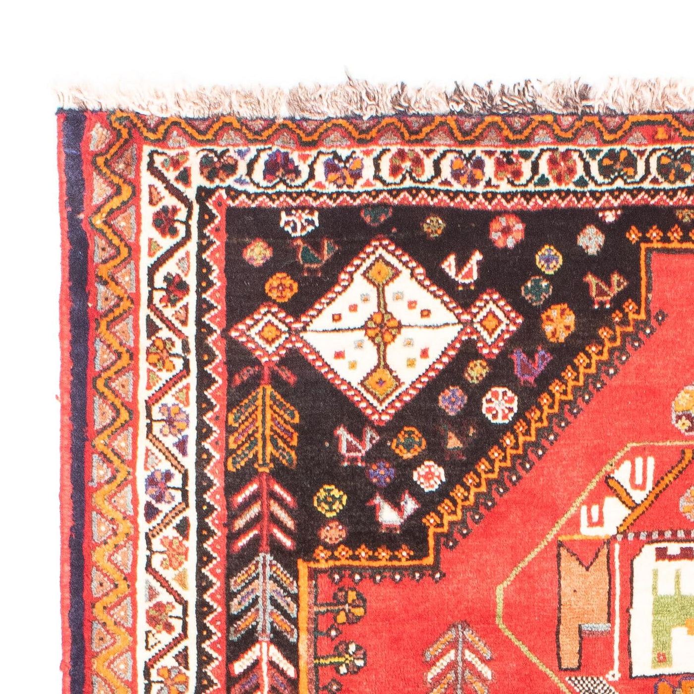 Qashqai Tappeto 165x118cm - Tappeto persiano