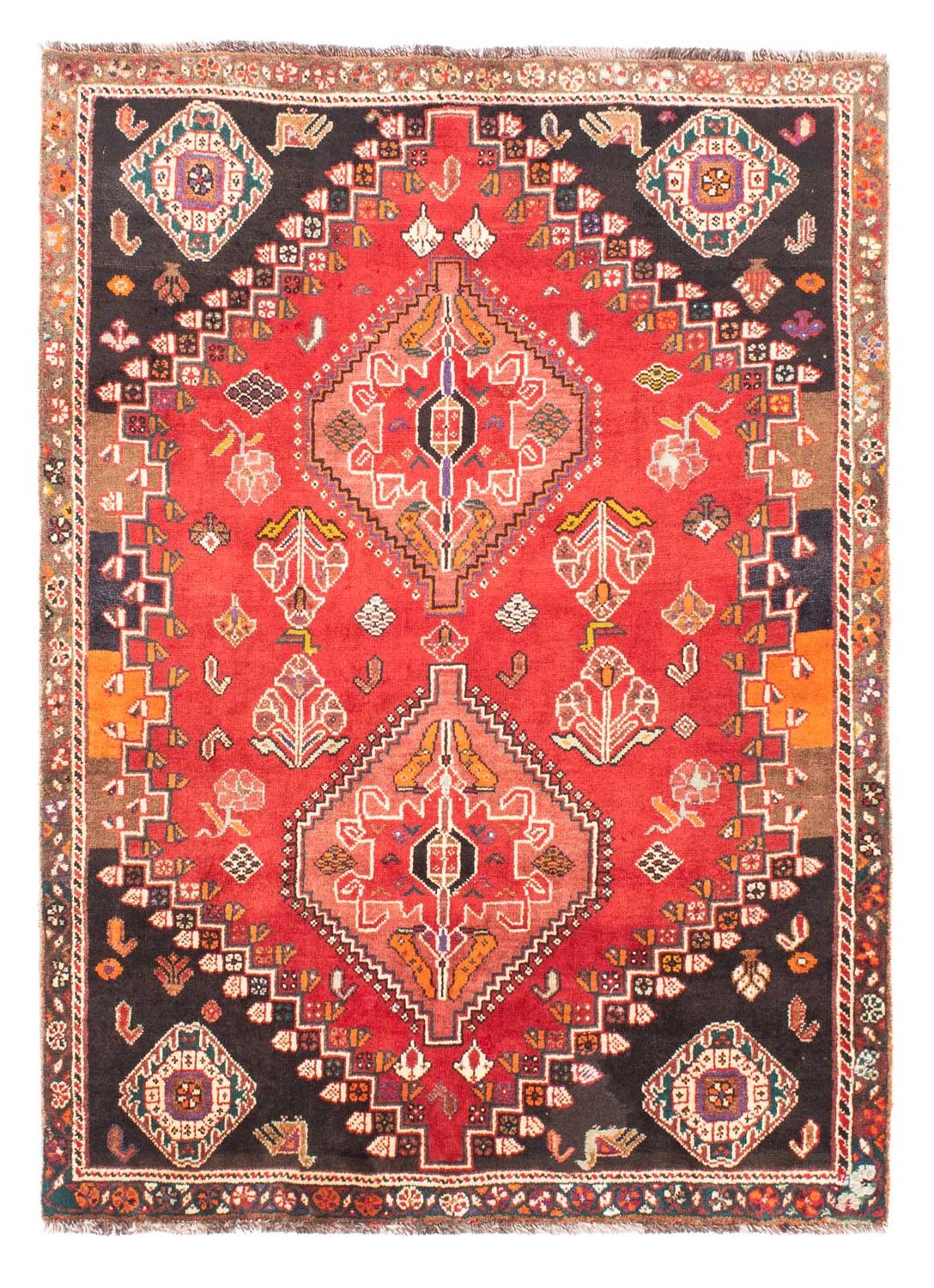 Tappeto Persero - Nomade - 153 x 110 cm - rosso scuro