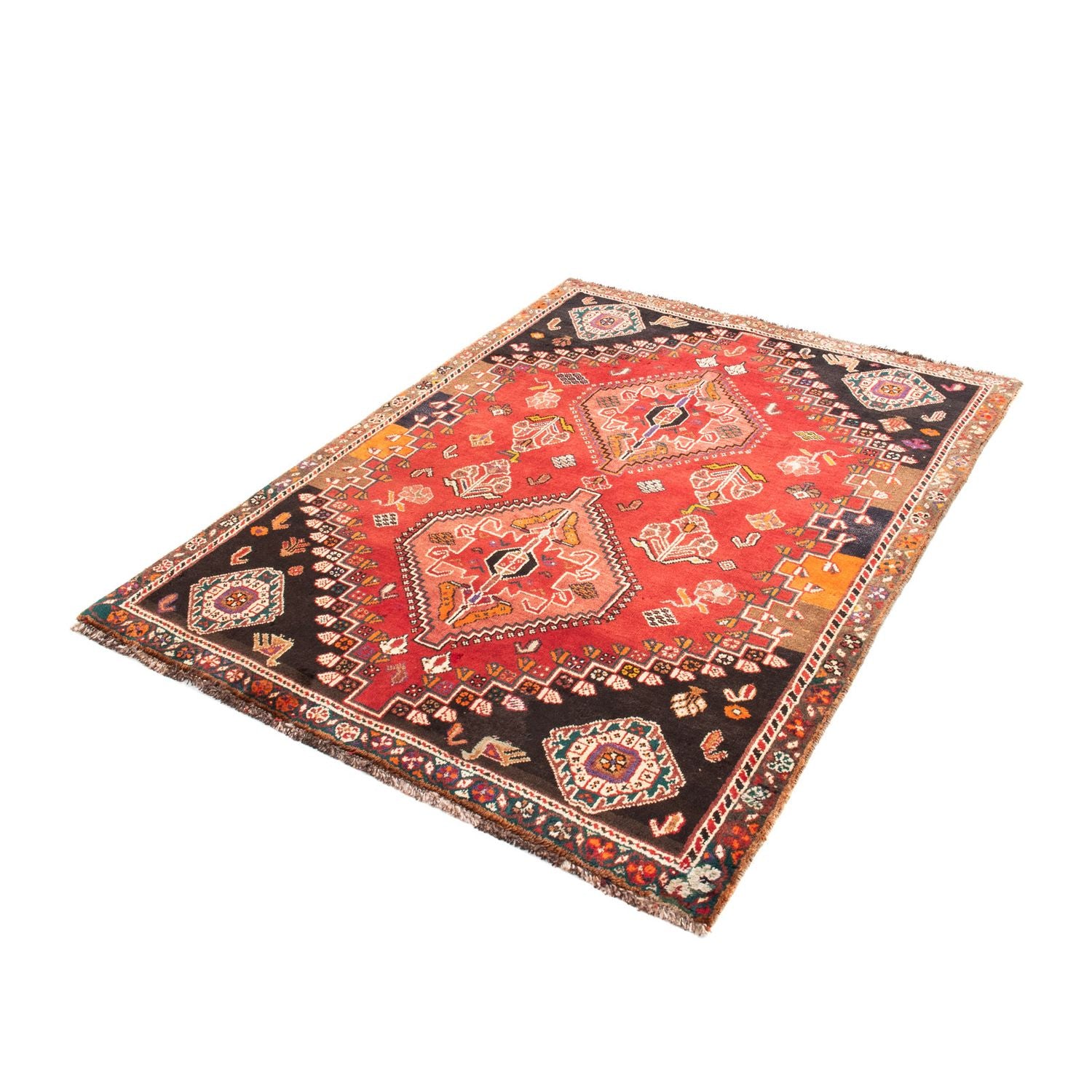 Tappeto Persero - Nomade - 153 x 110 cm - rosso scuro