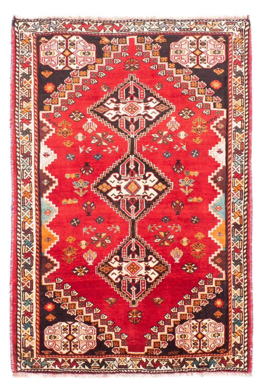 Tappeto Persero - Nomade - 167 x 115 cm - rosso scuro