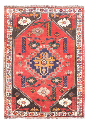 Tappeto Persero - Nomade - 160 x 110 cm - rosso scuro