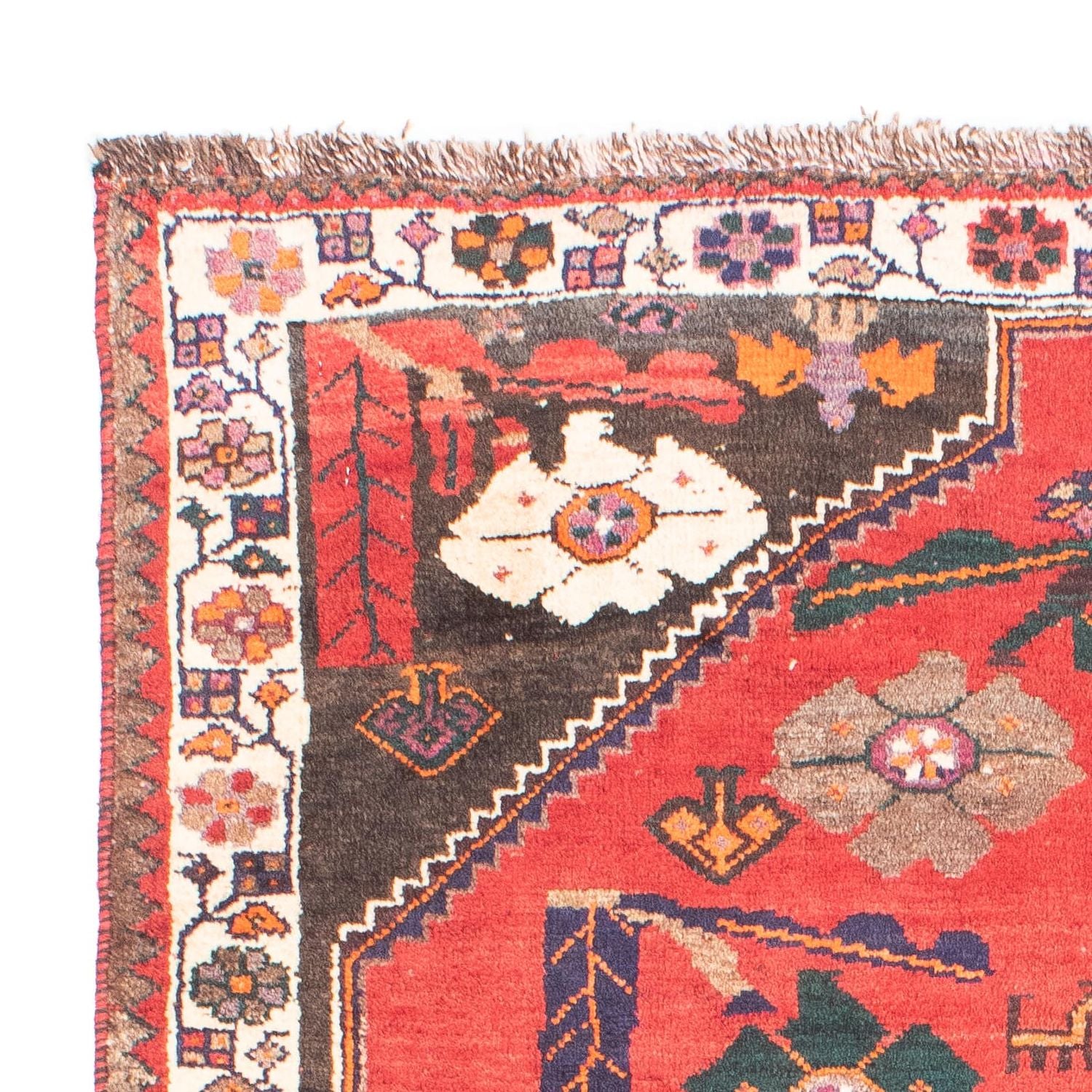 Tappeto Persero - Nomade - 160 x 110 cm - rosso scuro