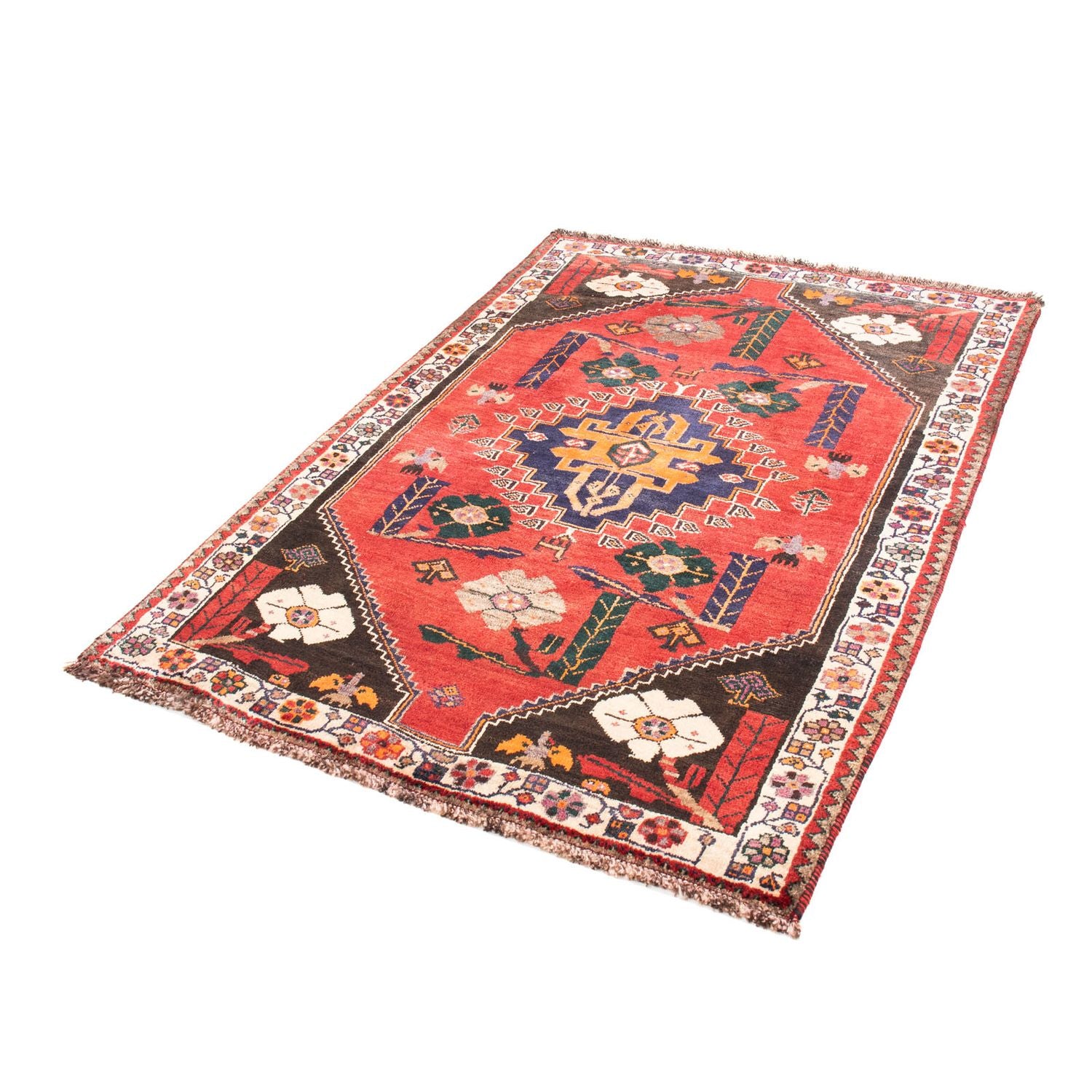 Tappeto Persero - Nomade - 160 x 110 cm - rosso scuro