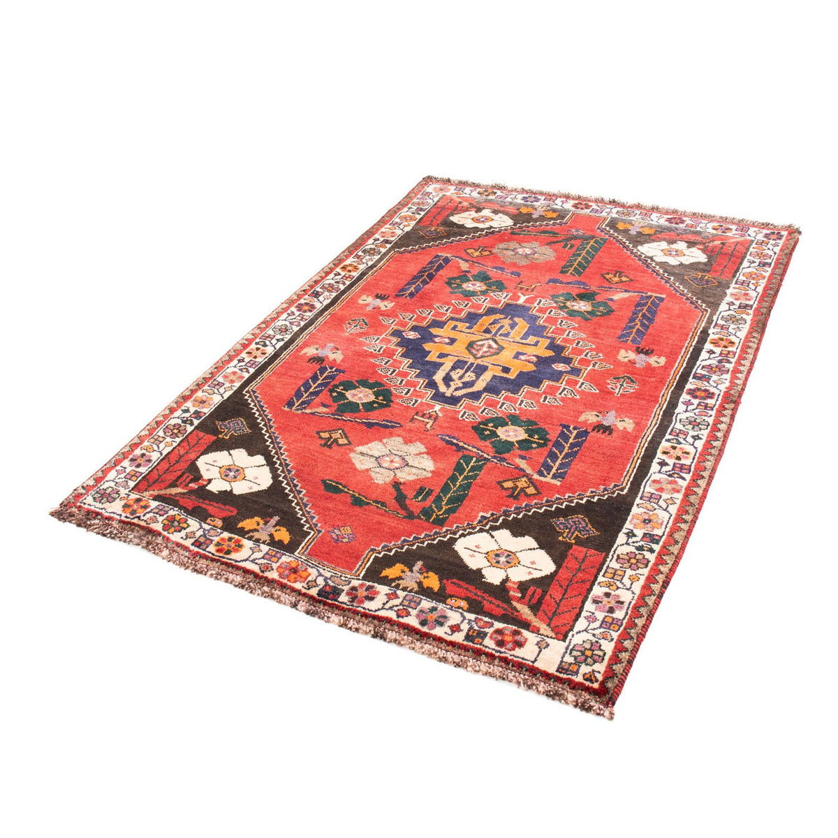 Tappeto Persero - Nomade - 160 x 110 cm - rosso scuro