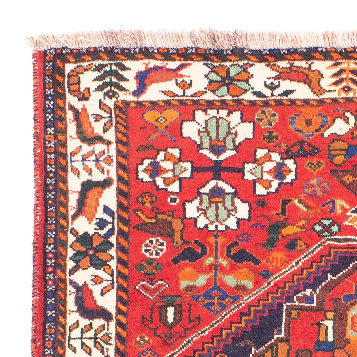 Qashqai Tappeto 106x158cm - Tappeto persiano