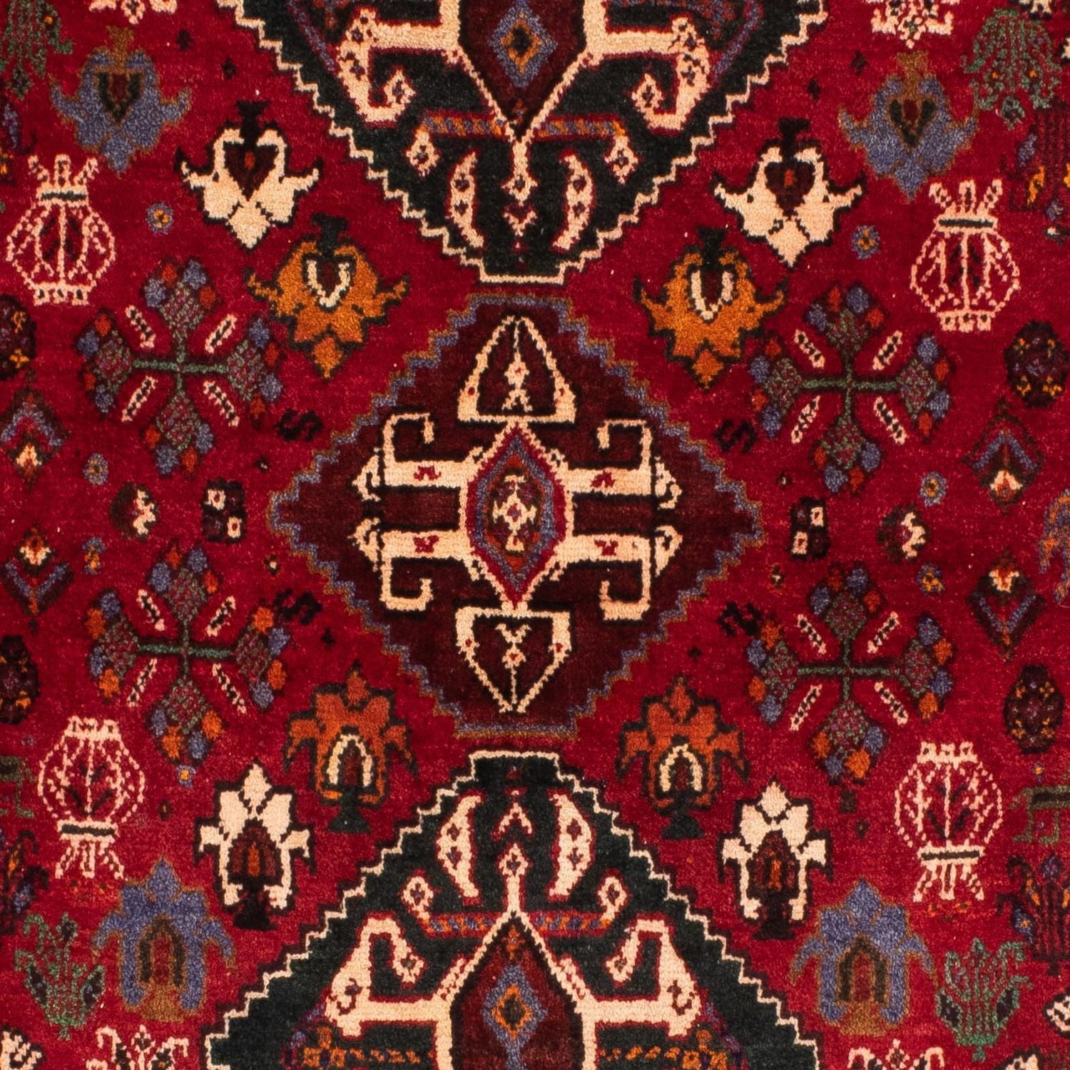 Tappeto Persero - Nomade - 163 x 111 cm - rosso scuro