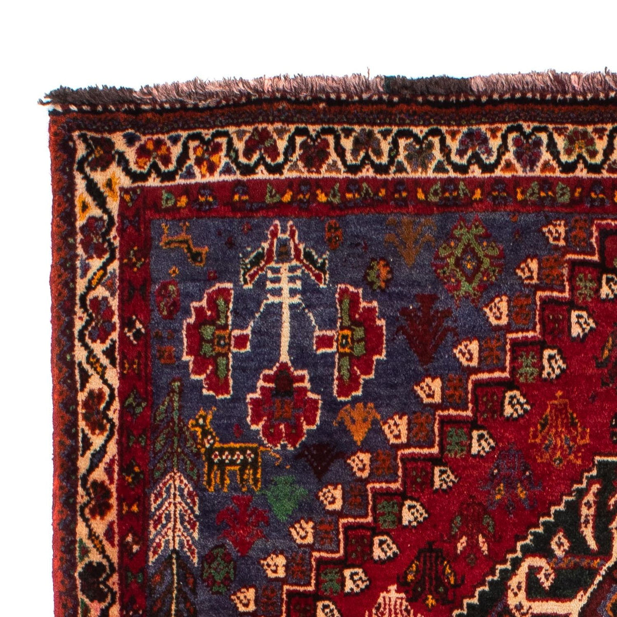 Tappeto Persero - Nomade - 163 x 111 cm - rosso scuro