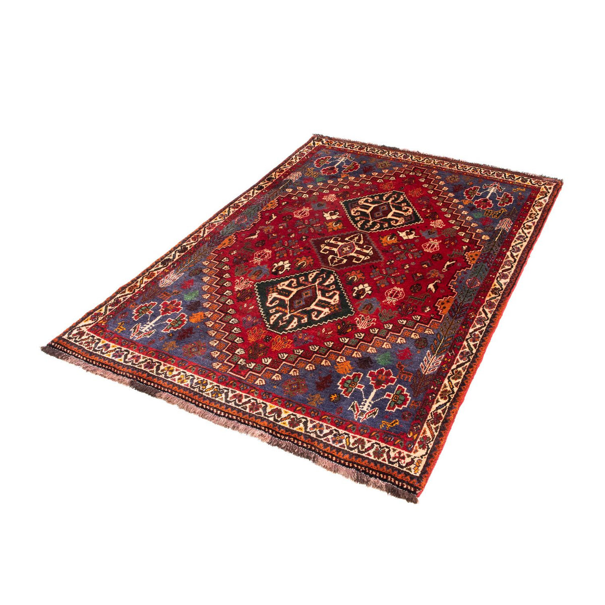 Tappeto Persero - Nomade - 163 x 111 cm - rosso scuro