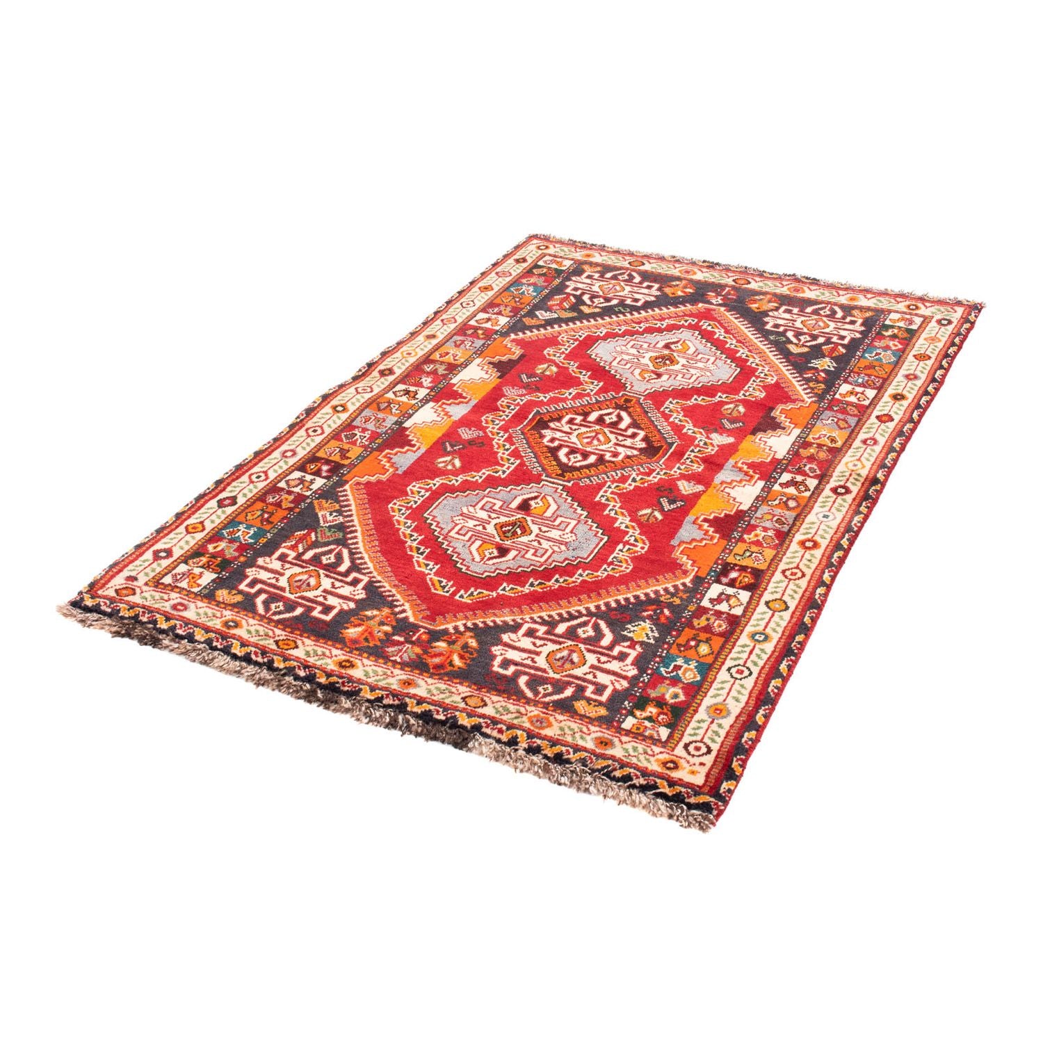 Tappeto Persero - Nomade - 155 x 105 cm - rosso scuro