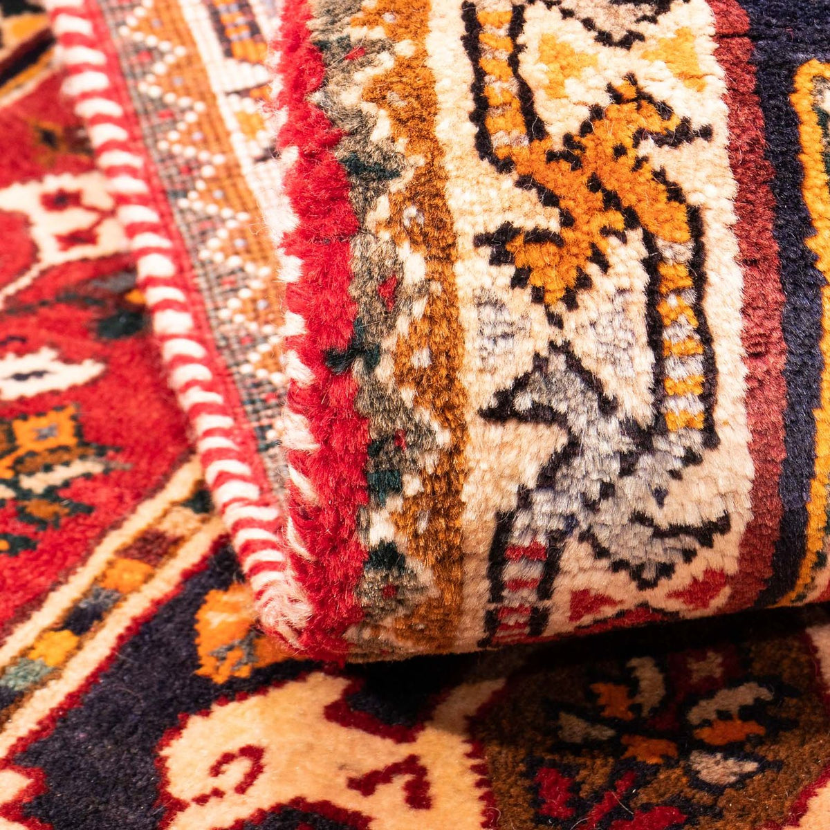 Tappeto corsia Tappeto Persero - Nomade - 170 x 73 cm - rosso scuro