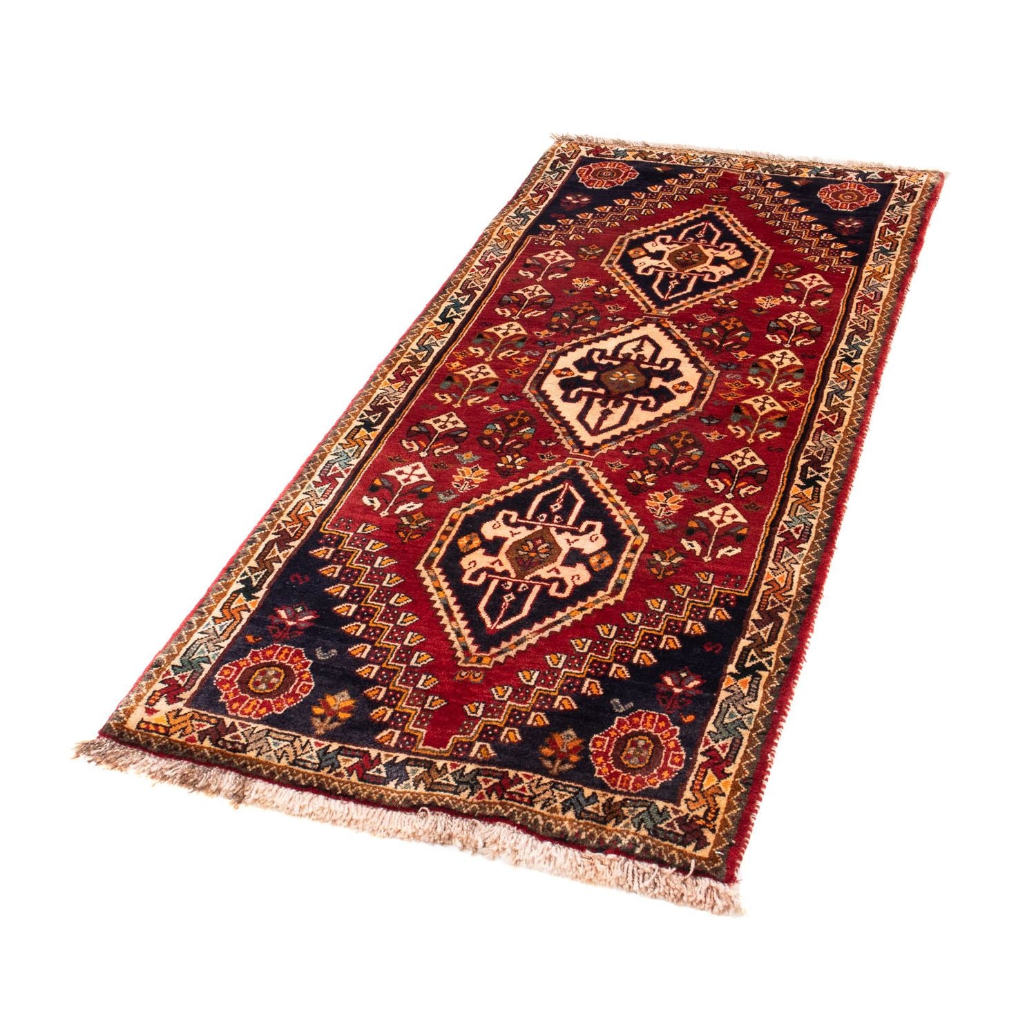 Tappeto corsia Tappeto Persero - Nomade - 170 x 73 cm - rosso scuro