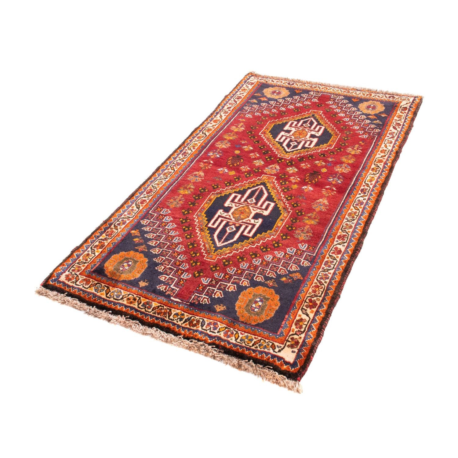 Tappeto Persero - Nomade - 156 x 83 cm - rosso scuro