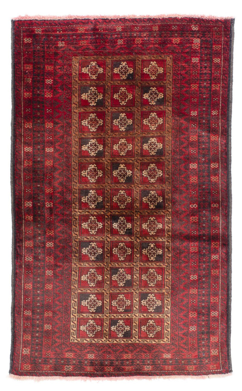 Tappeto Belutsch - 150 x 97 cm - rosso scuro