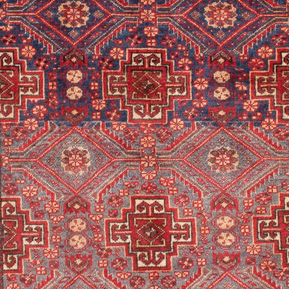 Tappeto corsia Tappeto Belutsch - 175 x 92 cm - rosso scuro