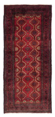 Tappeto corsia Tappeto Belutsch - 164 x 80 cm - rosso scuro