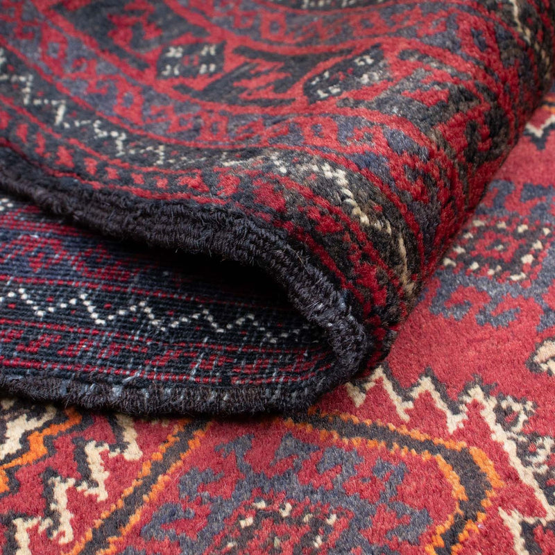 Tappeto corsia Tappeto Belutsch - 164 x 80 cm - rosso scuro