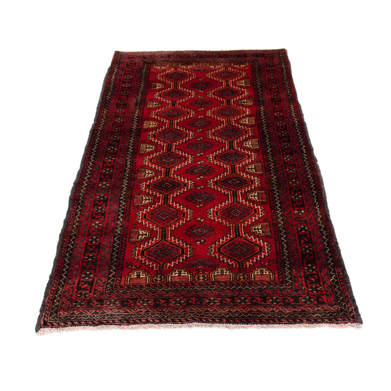 Tappeto corsia Tappeto Belutsch - 164 x 80 cm - rosso scuro